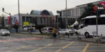 İBB binası önünde sessizlik hakim