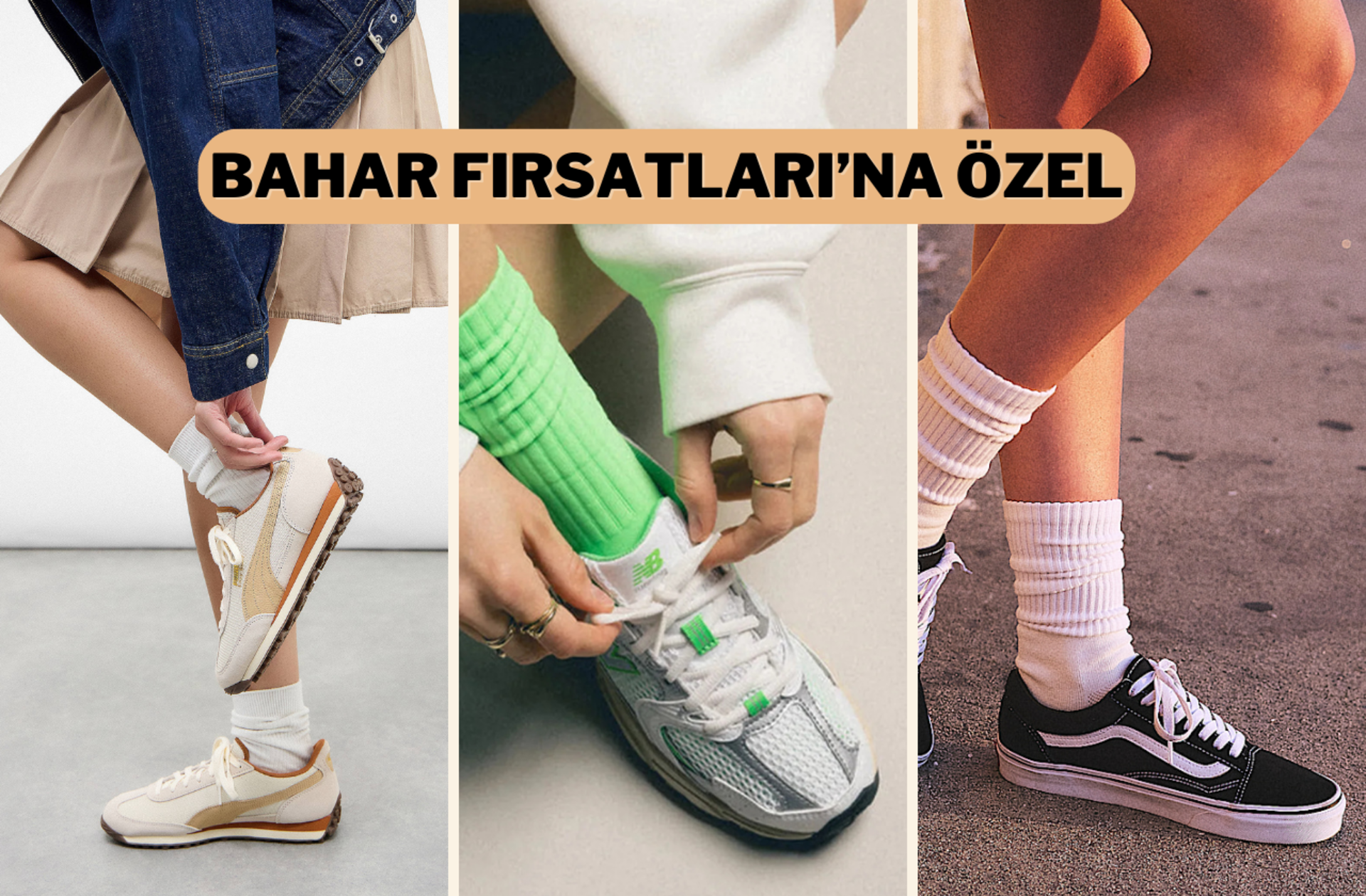 Bahar Fırsatları'na özel spor ayakkabılarda %50'ye varan indirim başladı