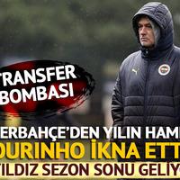 Fenerbahçe'den yılın transfer bombası! Mourinho ikna etti sezon sonu geliyor...