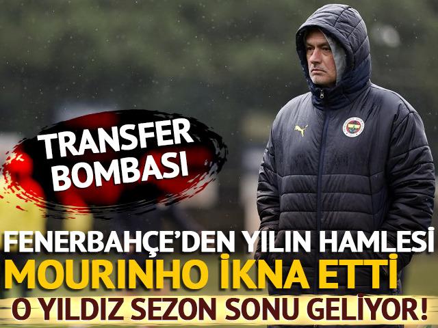 Fenerbahçe'den yılın transfer bombası! Mourinho ikna etti sezon sonu geliyor...