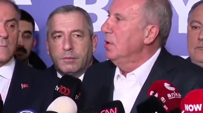 Muharrem İnce Saraçhane'de! "İmamoğlu'na destek için geldim"