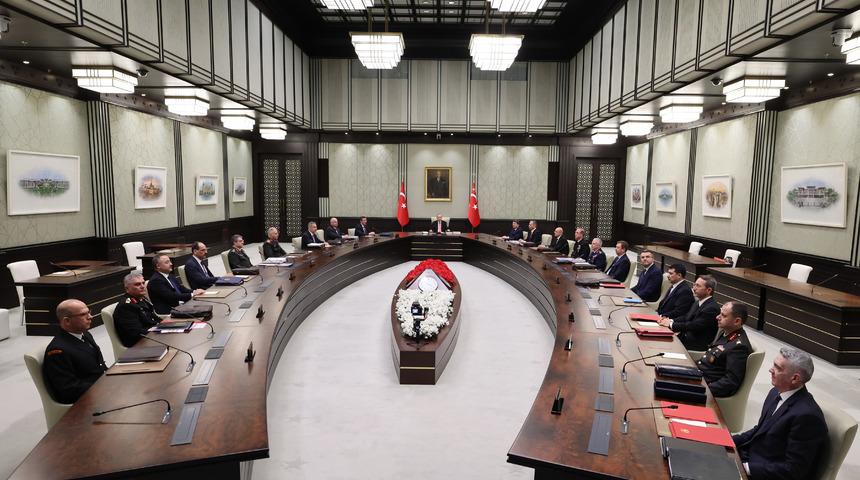 MGK toplantısı sona erdi! 7 maddelik bildiri: "Bölücü terör örgütünün kendisini feshi, silah bırakması sürecinin yakından ve titizlikle takibine devam edilecek"