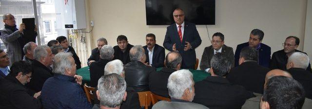 Kdz. Ereğli TSO y&ouml;netiminden Muhtarlar Derneği&rsquo;ne ziyaret 2