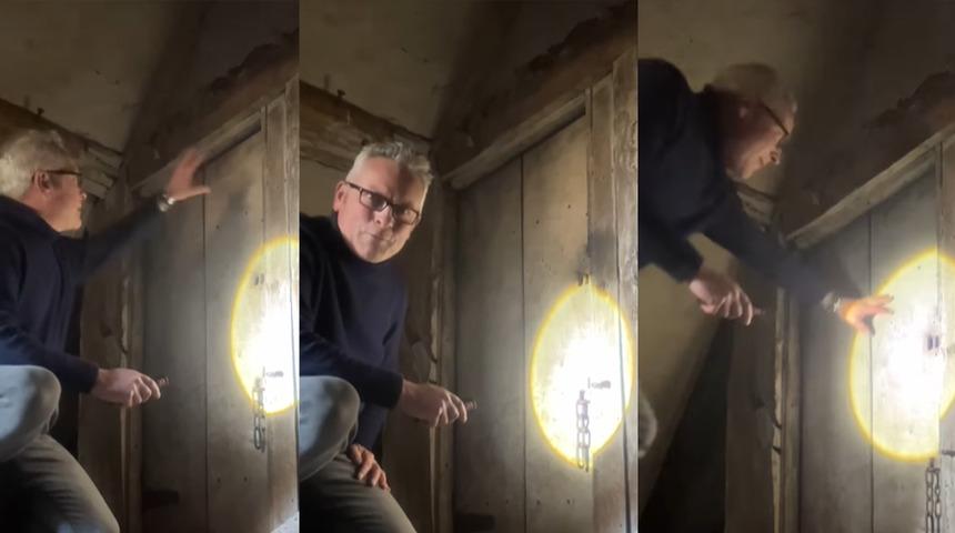 TV sunucusunun tavan arasındaki gizem... 5 kilitli kapının arkasında ne olduğu sosyal medyada merak konusu oldu