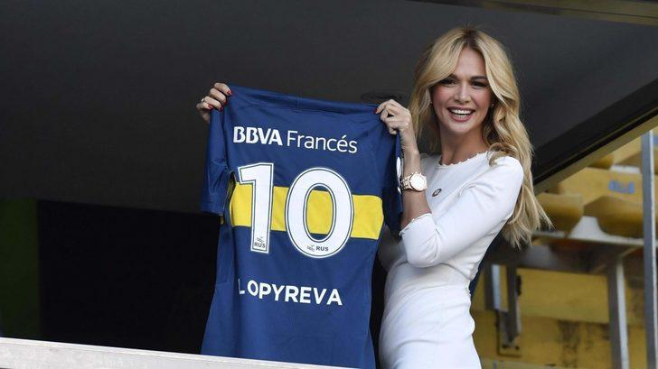 Victoria Lopyreva La Bombonera'daydı G2