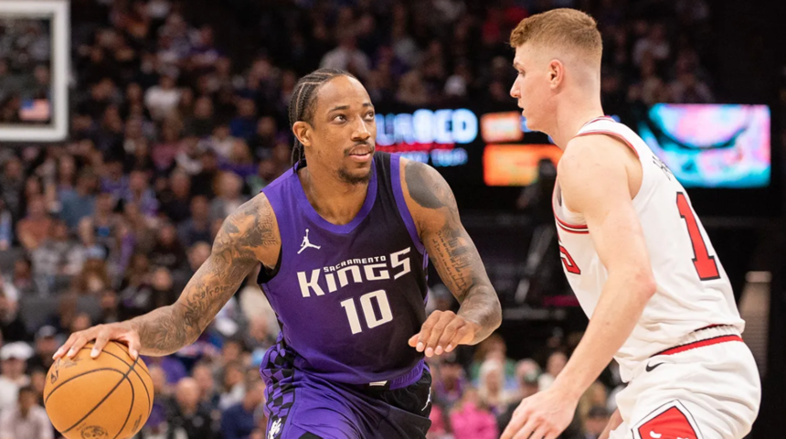 NBA'de DeRozan'ın 25 bin sayıya ulaştığı maçta Bulls, Kings'i 128-116 yendi