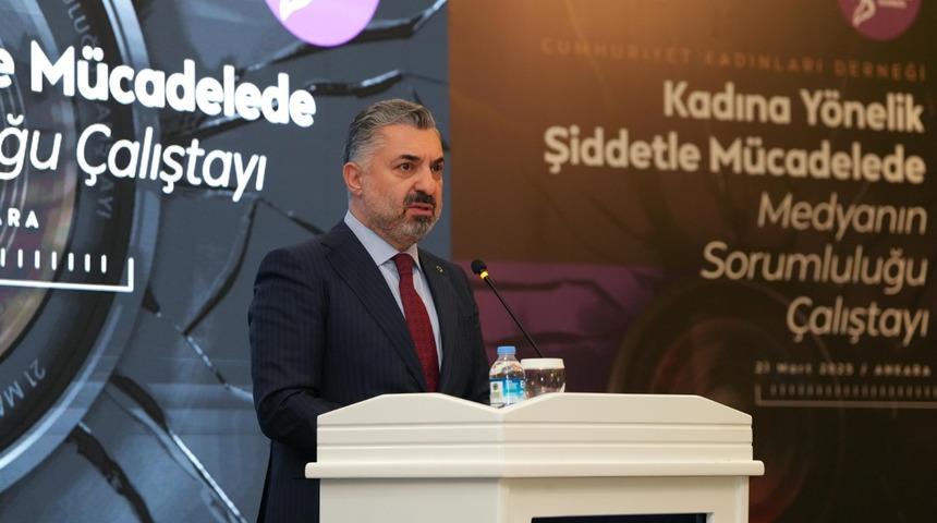 RTÜK- CKD iş birliğiyle gerçekleşen “Kadına Yönelik Şiddetle Mücadelede Medyanın Sorumluluğu Çalıştayı” başladı
