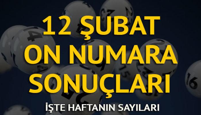 On Numara 12 Şubat 2018: On Numara yine kazandırdı! İşte haftanın sayıları