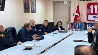 Muğla 112 Acil Çağrı Merkezi’nde Ramazan Bayramı tedbirleri görüşüldü