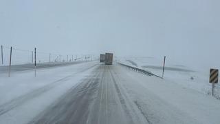Kayseri - Gürün yolu ulaşıma kapandı