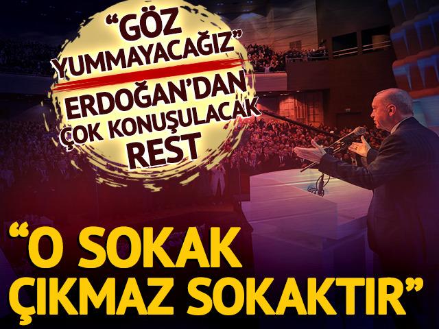 Cumhurbaşkanı Erdoğan'dan çok konuşulacak 'sokak' resti