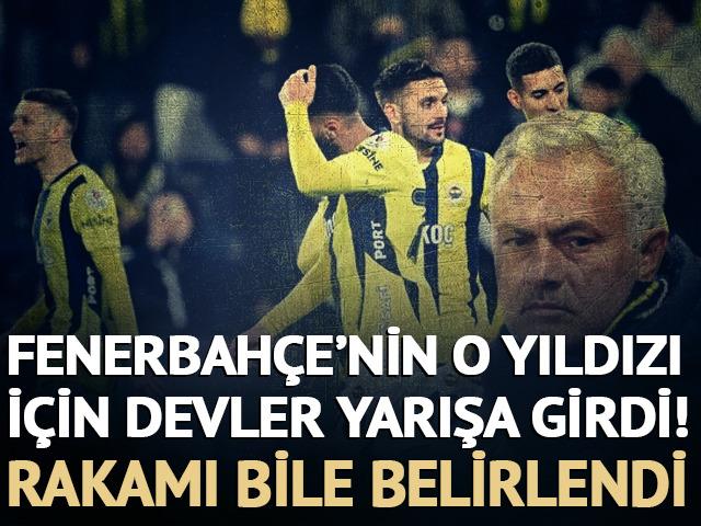 Fenerbahçe'nin o yıldızı için devler yarışa girdi!