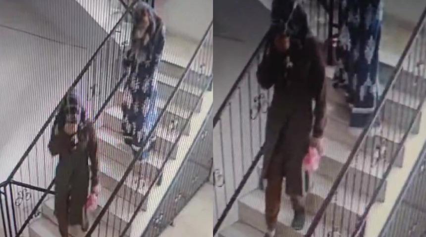 Adana'da hırsızlık için apartmana giren kadınlar kameraya yakalandı! Çok sayıda suç kayıtları varmış