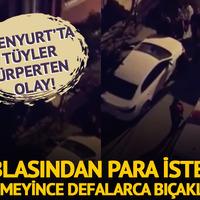 Ablasından para istedi, vermeyince bıçakladı!