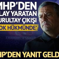CHP'nin kurultay kararı sonrası MHP'den çıkış: "Yok hükmünde olur!"