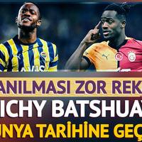 Michy Batshuayi, dünya futbol tarihinde kırılması neredeyse imkansız olan rekoru kırdı!