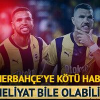 Fenerbahçe'ye Edin Dzeko'dan kötü haber geldi! Ameliyat olma ihtimali bile var
