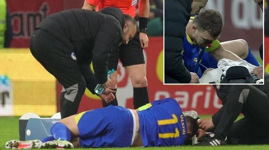 Fenerbahçe'ye Edin Dzeko'dan kötü haber geldi! Ameliyat olma ihtimali bile var