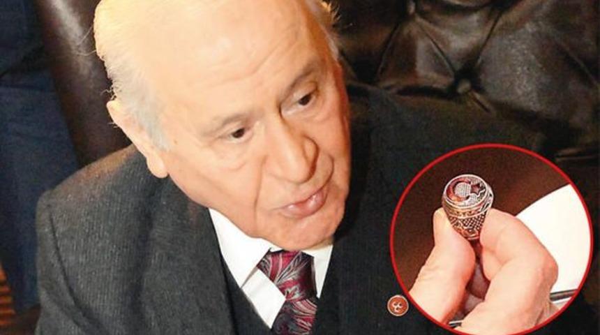 Bah&ccedil;eli'nin 'Afrin' y&uuml;z&uuml;ğ&uuml;