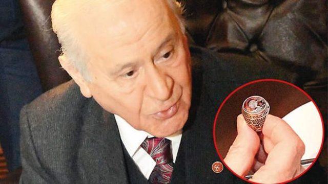 Bahçeli'nin 'Afrin' yüzüğü