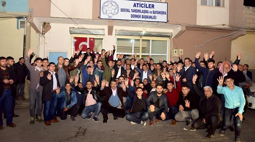 Atici Aşiretinden Başkan Atilla’ya Büyük Destek