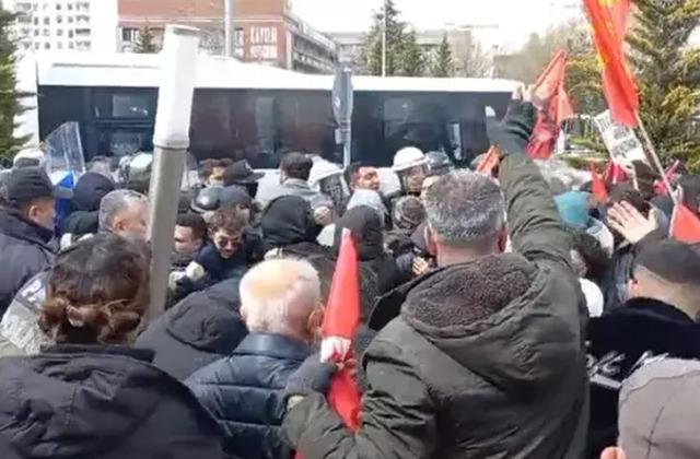 Kayseri'de 'İmamoğlu' gerginliği! Gözaltılar var
