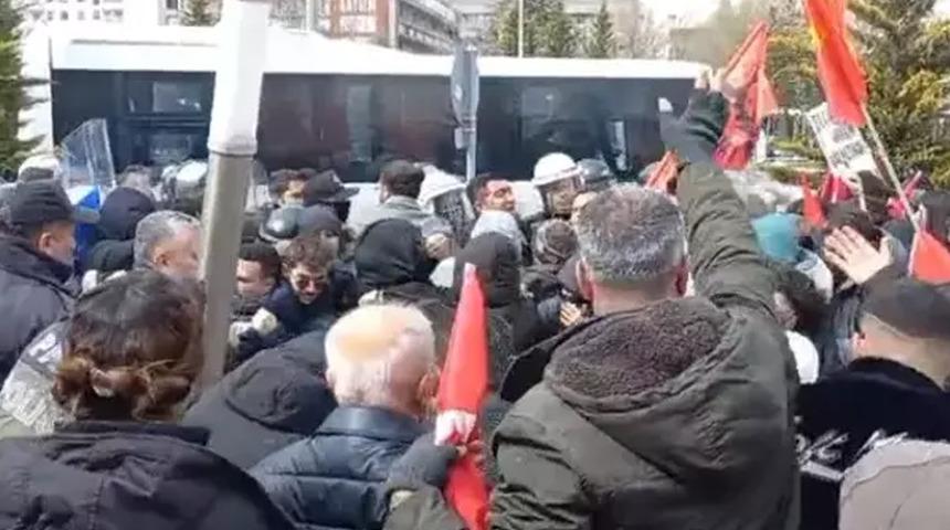 Kayseri'de 'İmamoğlu' gerginliği! Gözaltılar var