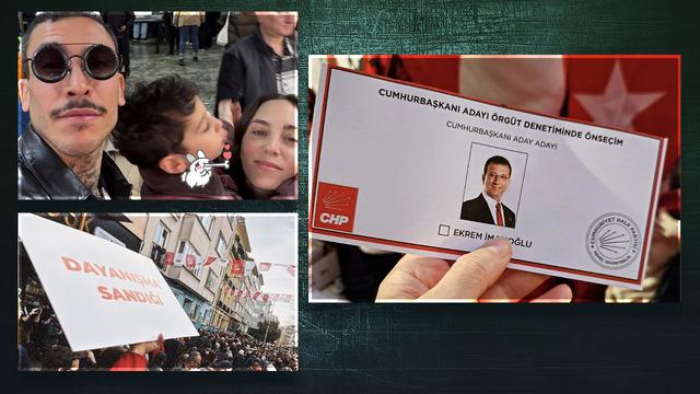 Ekrem İmamoğlu için dayanışma sandığına giden ünlüler! Sosyal medyada paylaştılar