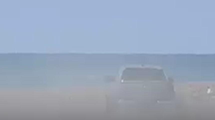 Kaplumbağa ve zambakların sahilinde drifte ceza