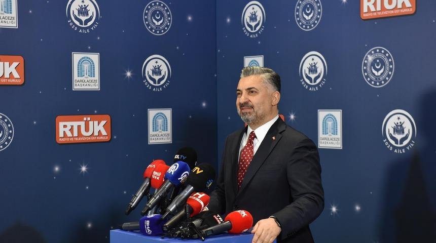 Ebubekir Şahin'den yayıncı kuruluşlara yönelik uyarı: "Artık söz bitti! Ne Türkiye eski Türkiye ne RTÜK eski RTÜK"