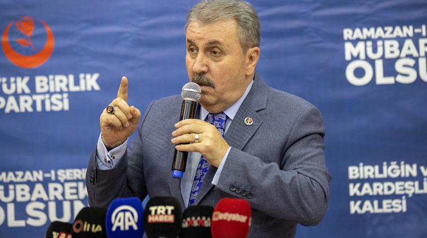 BBP Genel Başkanı Destici: "Hukuk önünde herkes eşittir ve kimse dokunulmaz değildir"