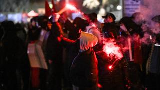 Ankara'da izinsiz gösteriye müdahale eden 5 polis yaralandı! 66 kişi gözaltına alındı