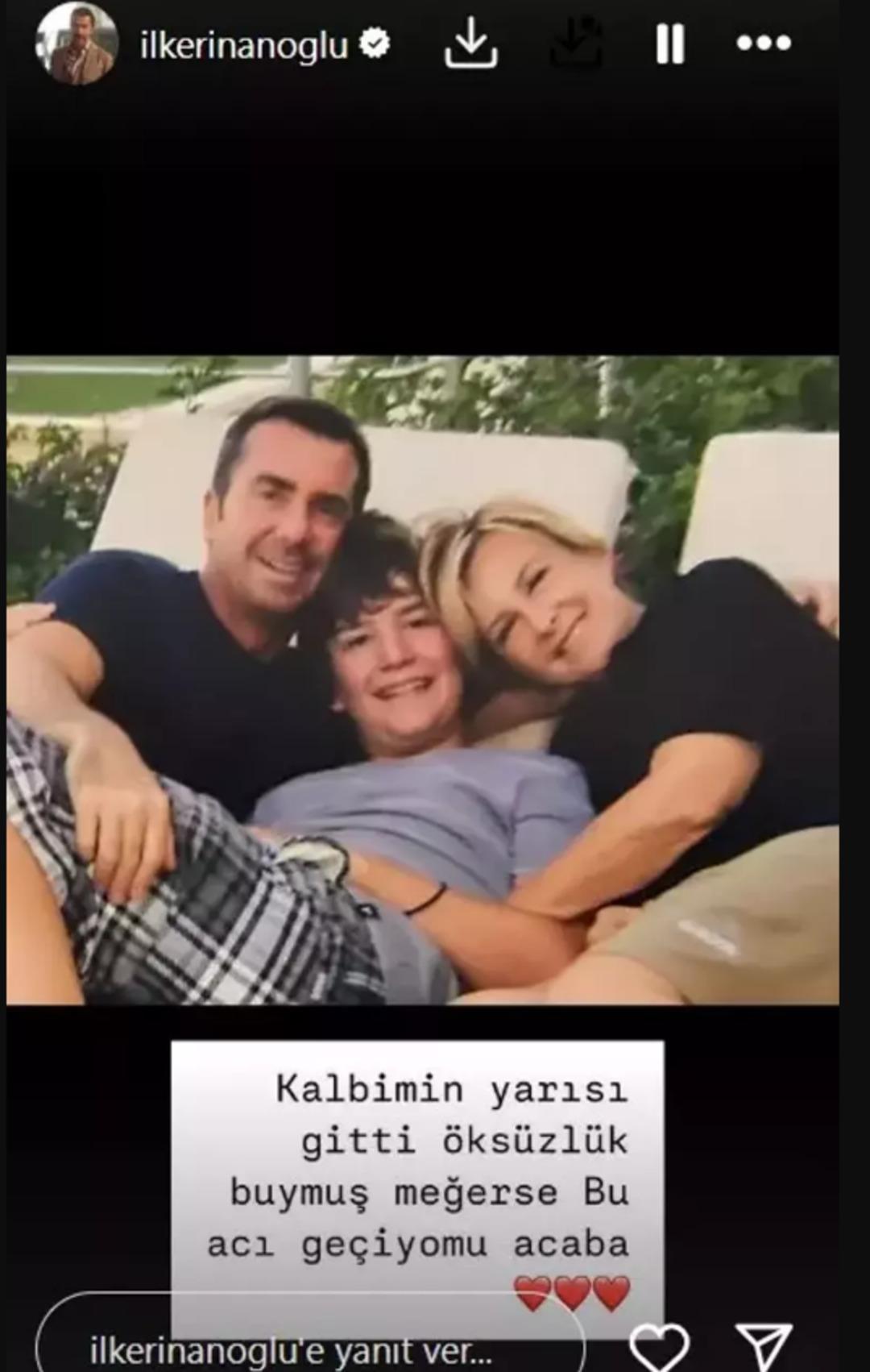 Annesi Filiz Akın ı kaybeden İlker İnanoğlu ndan yürek burkan sözler: "Öksüzlük buymuş meğerse" 1