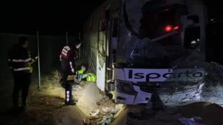 Aydın'da otobüs şarampole düştü: 1 can kaybı