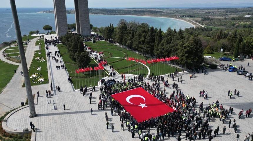 Tarihi alan motorcuların buluşma noktası oldu