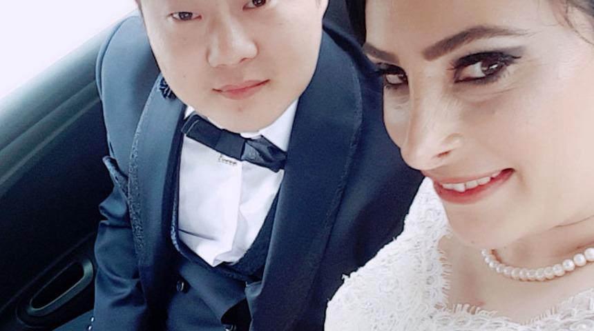 Trabzon'a Koreli damat