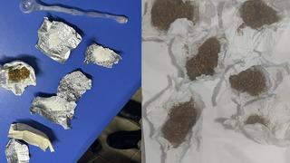 Durdurulan takside yakalandılar