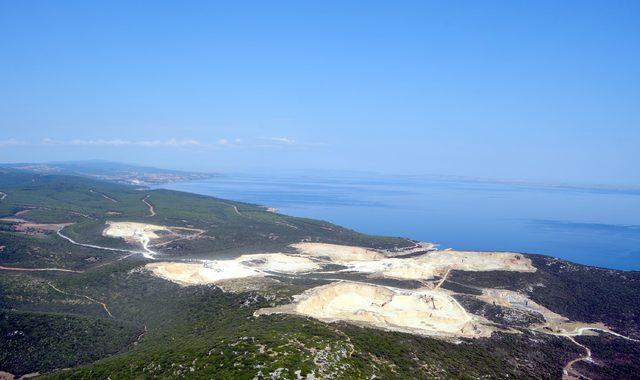 Saros Körfezi'ni katleden, kalker ve taş ocaklarına mahkemeden 'ÇED gereklidir' kararı