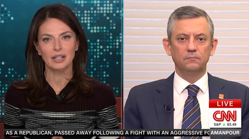 Özgür Özel, CNN International'a röportaj verdi: "İmamoğlu'nun yükselişi ve popülaritesi çok açık"