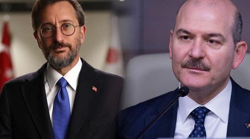 İletişim Başkanı Altun ve S&uuml;leyman Soylu'dan peş peşe tepkiler: "Bu aşağılık hareketlerin bedelini &ouml;dersiniz"