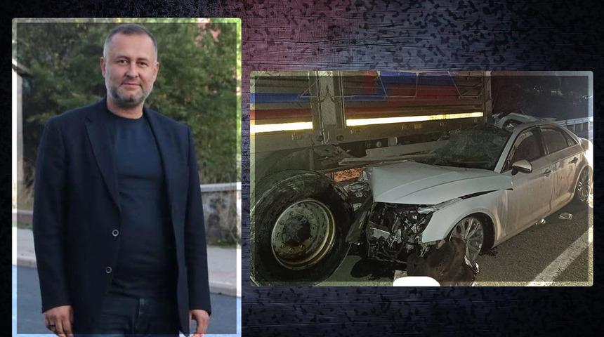 AK Parti'nin acı günü: Tıra çarpıp hayatını kaybetti! Mehmet Çongar kurtarılamadı
