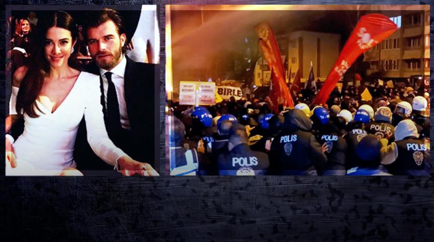 Kıvanç Tatlıtuğ'un eşi Başak Dizer üniversite öğrencilerine destek verdi! ''Orantısız güç ve şiddet...''