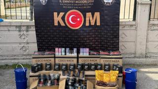 7 kaçakçılık operasyonunda 6 gözaltı! Yüzlerce ürün ele geçirildi