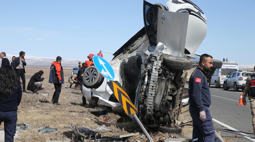 Kars'taki trafik kazasında ölü sayısı 2'ye yükseldi