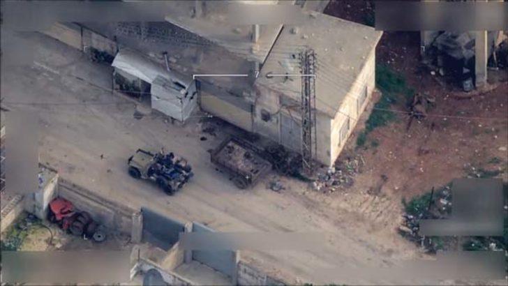 İHA'lar görüntüledi: Sivil kıyafetle evlerden Türkiye'ye saldırdılar! G1