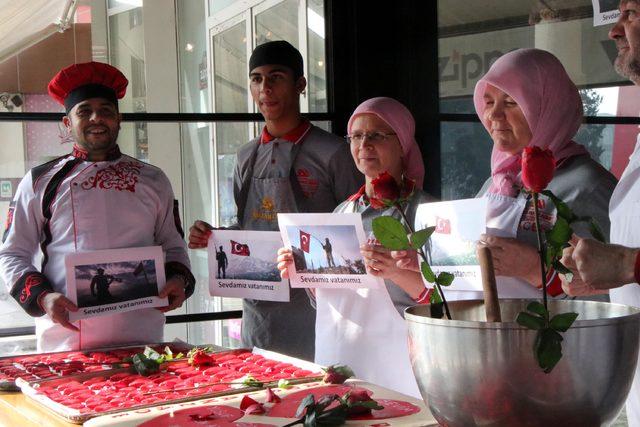 Edirne'den Mehmetçiğe Sevgililer Günü mesajı