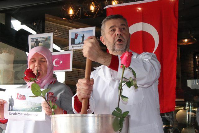 Edirne'den Mehmetçiğe Sevgililer Günü mesajı