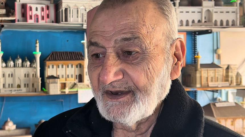 Kur’an-ı Kerim ve hadislerden etkilendi: Minyatür cami ustası oldu!