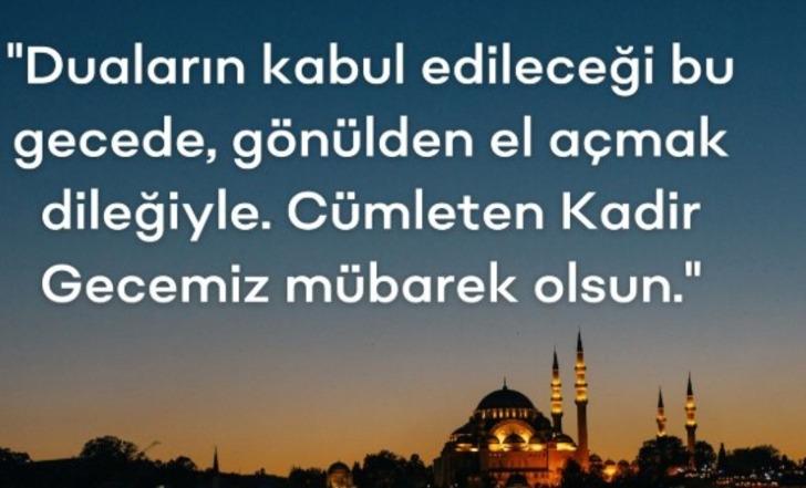 En güzel, en yeni Kadir Gecesi mesajları 2025! Kısa ve uzun Kadir Gecesi resimli mesajları G2