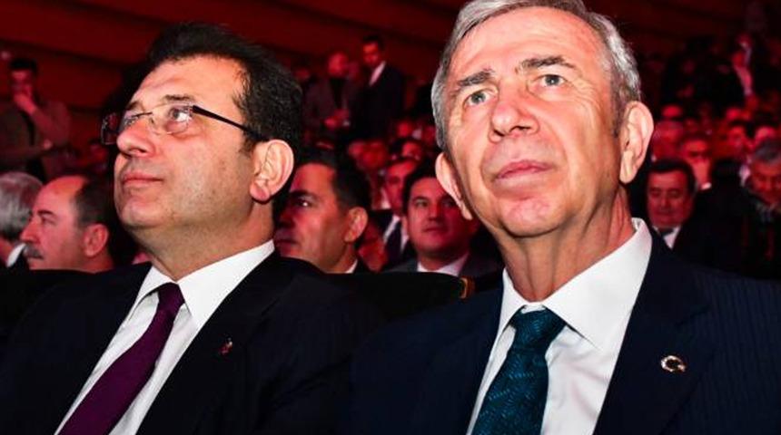 ABB Belediye Başkanı Mansur Yavaş'tan, İmamoğlu'na ziyaret